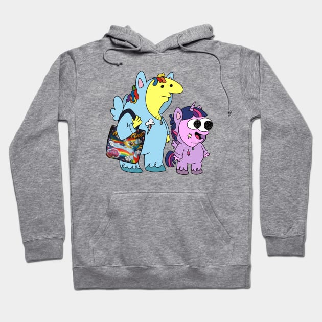 Smiling Friends is magic Hoodie by AmyNewBlue